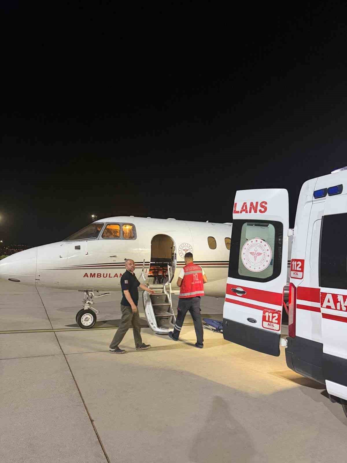 2 Günlük Bebek Acil Müdahale İçin İstanbul’a Sevk Edildi