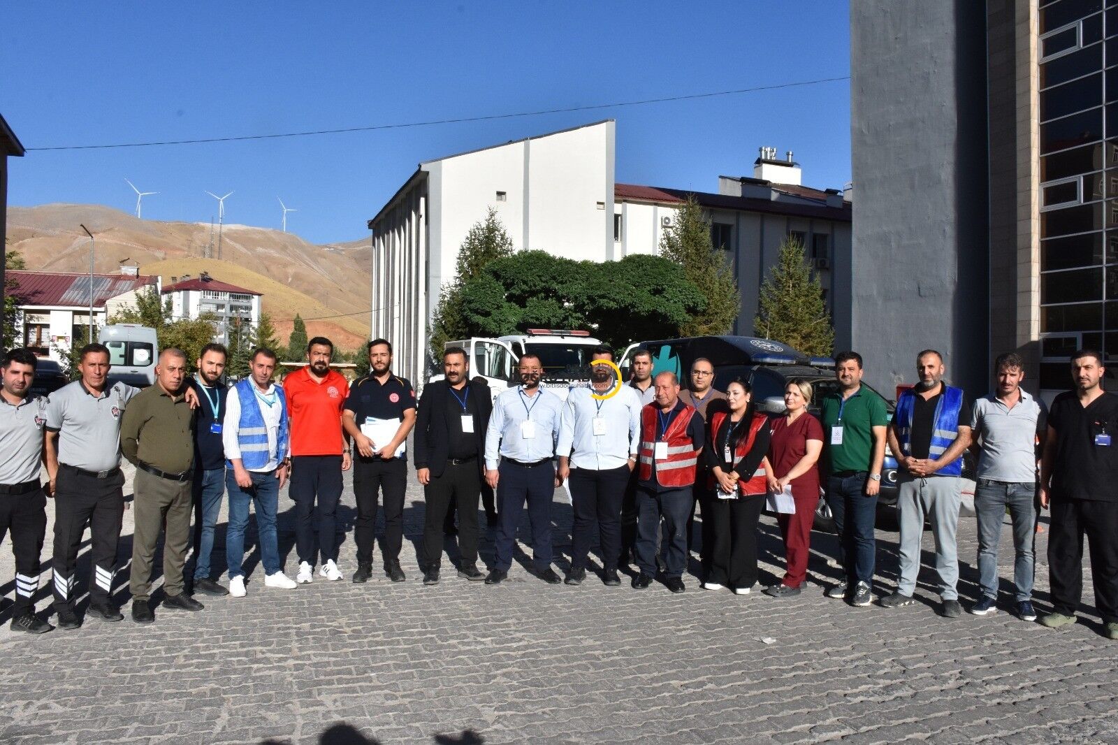 Bitlis Devlet Hastanesi’nde deprem tatbikatı yapıldı