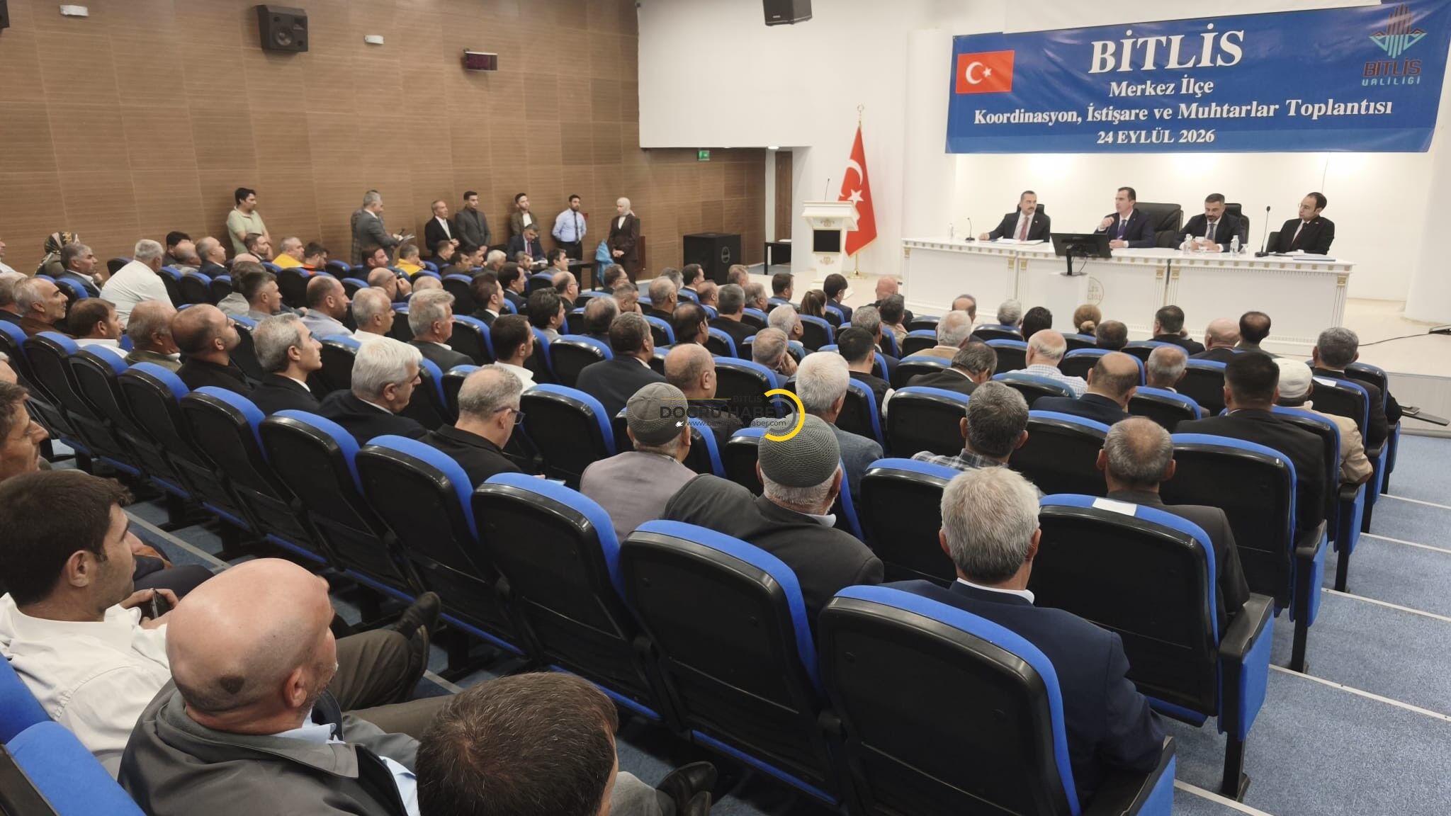 Bitlis’te Merkez İlçe Koordinasyon ve Muhtarlar Toplantısı Gerçekleştirildi