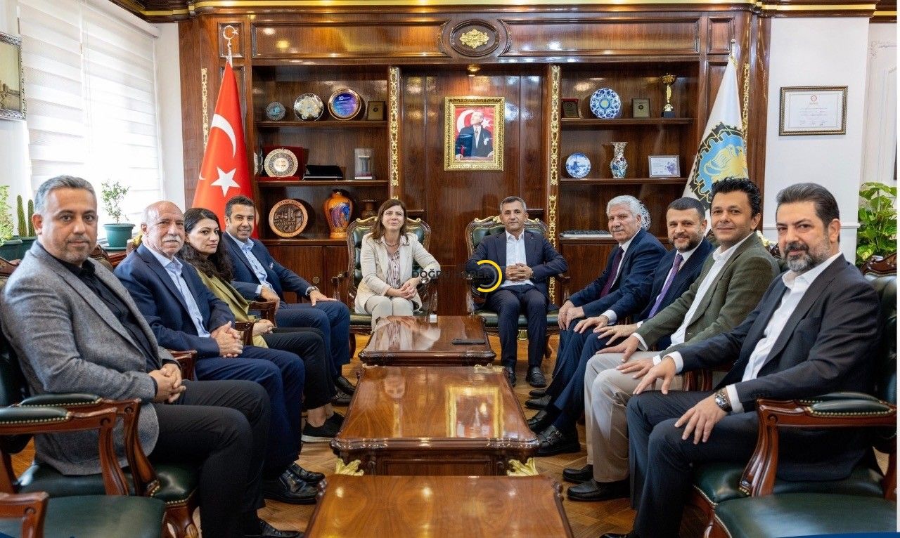 AK Parti Diyarbakır Heyetinden Büyükşehir Belediyesine ziyaret