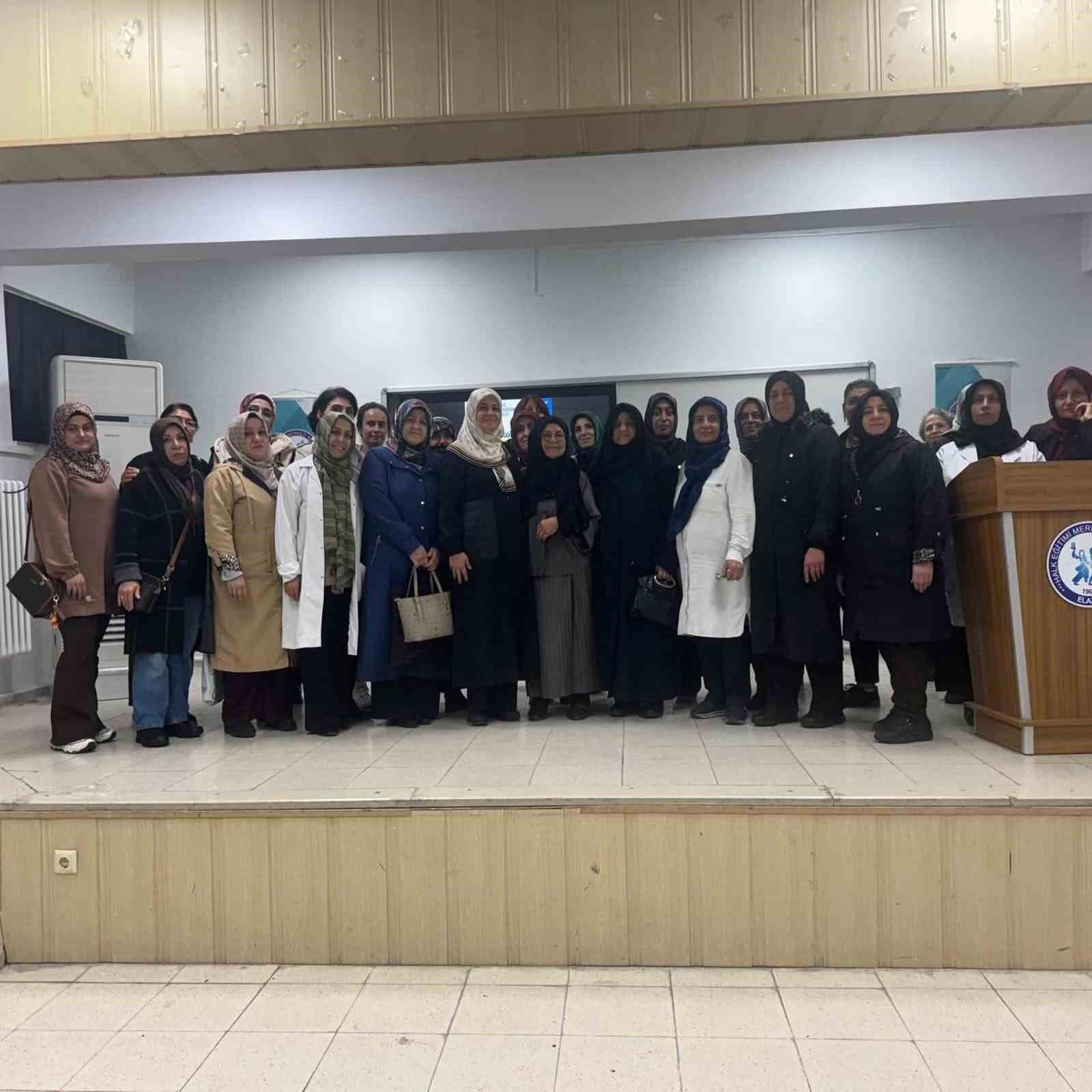 Elazığ’da Kadının Ailedeki Rolü Anlatıldı