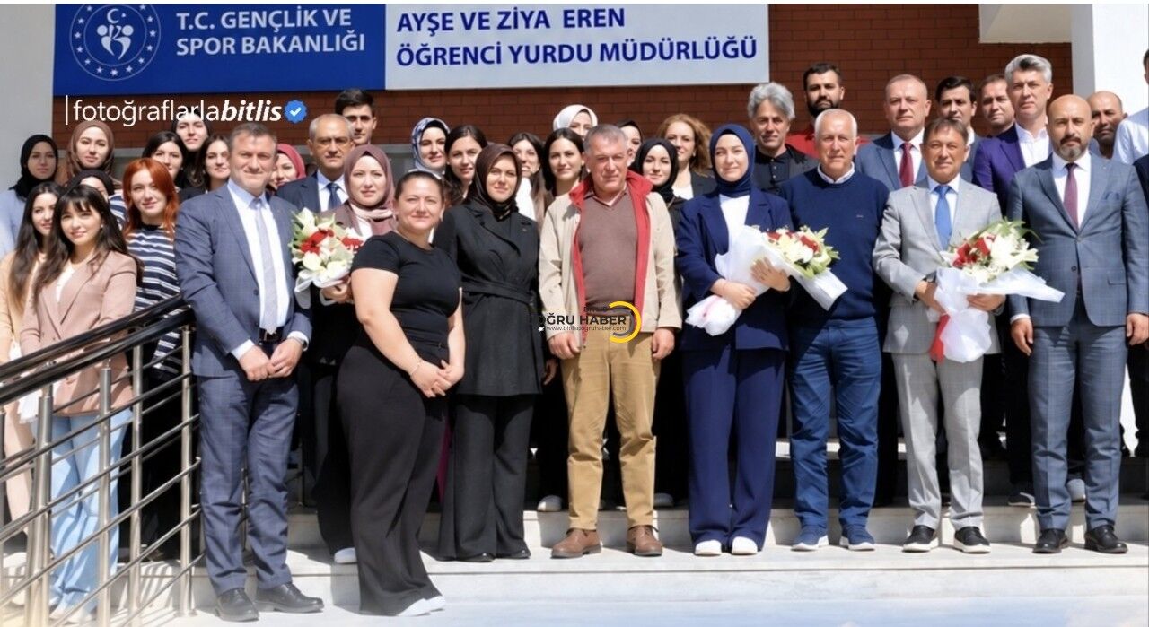 Bitlis’te 660 Öğrenci Kapasiteli Ayşe ve Ziya Eren Kız Öğrenci Yurdu Hizmete Açıldı