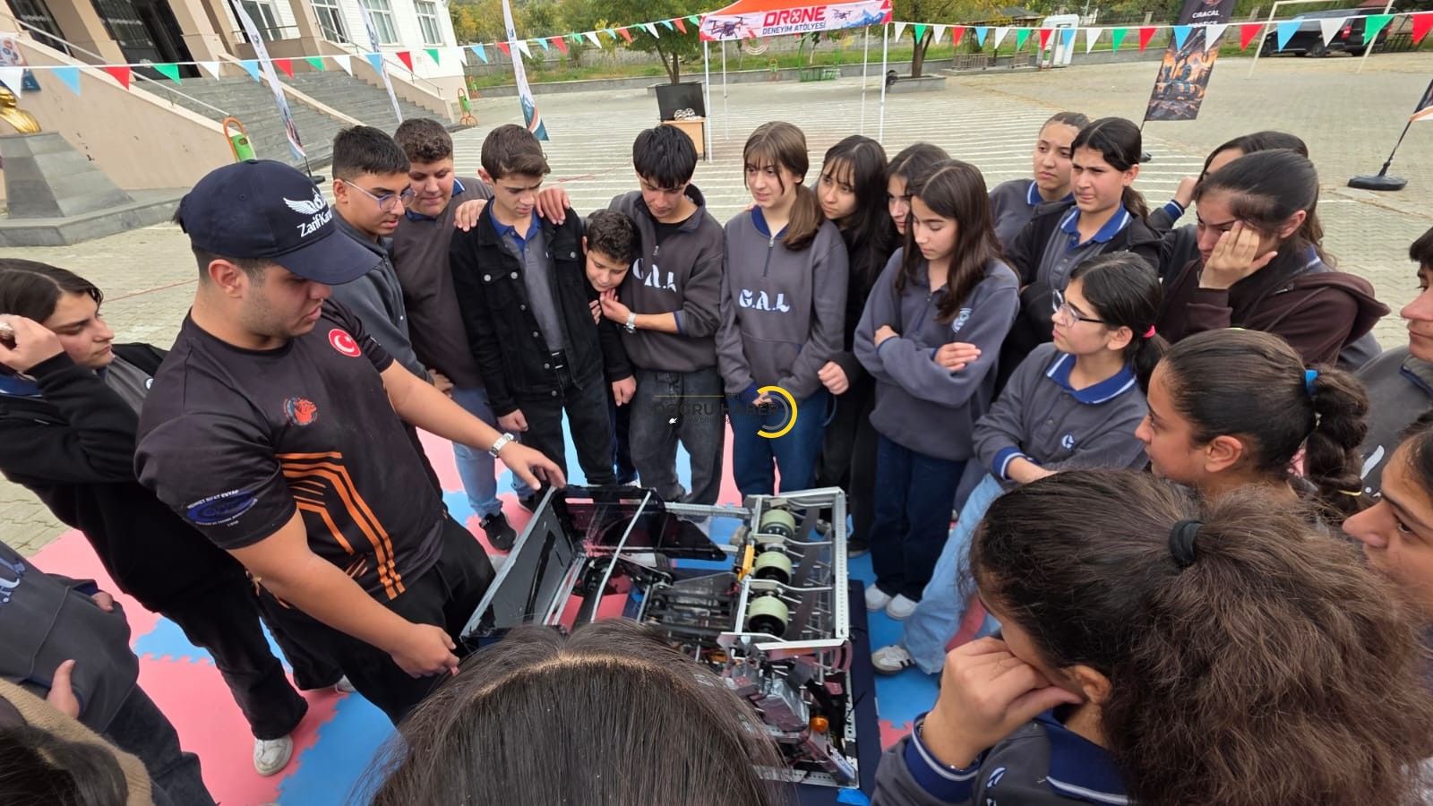 Güroymaklı Öğrenciler Robotik Ve Uzay Bilimleriyle Buluşuyor