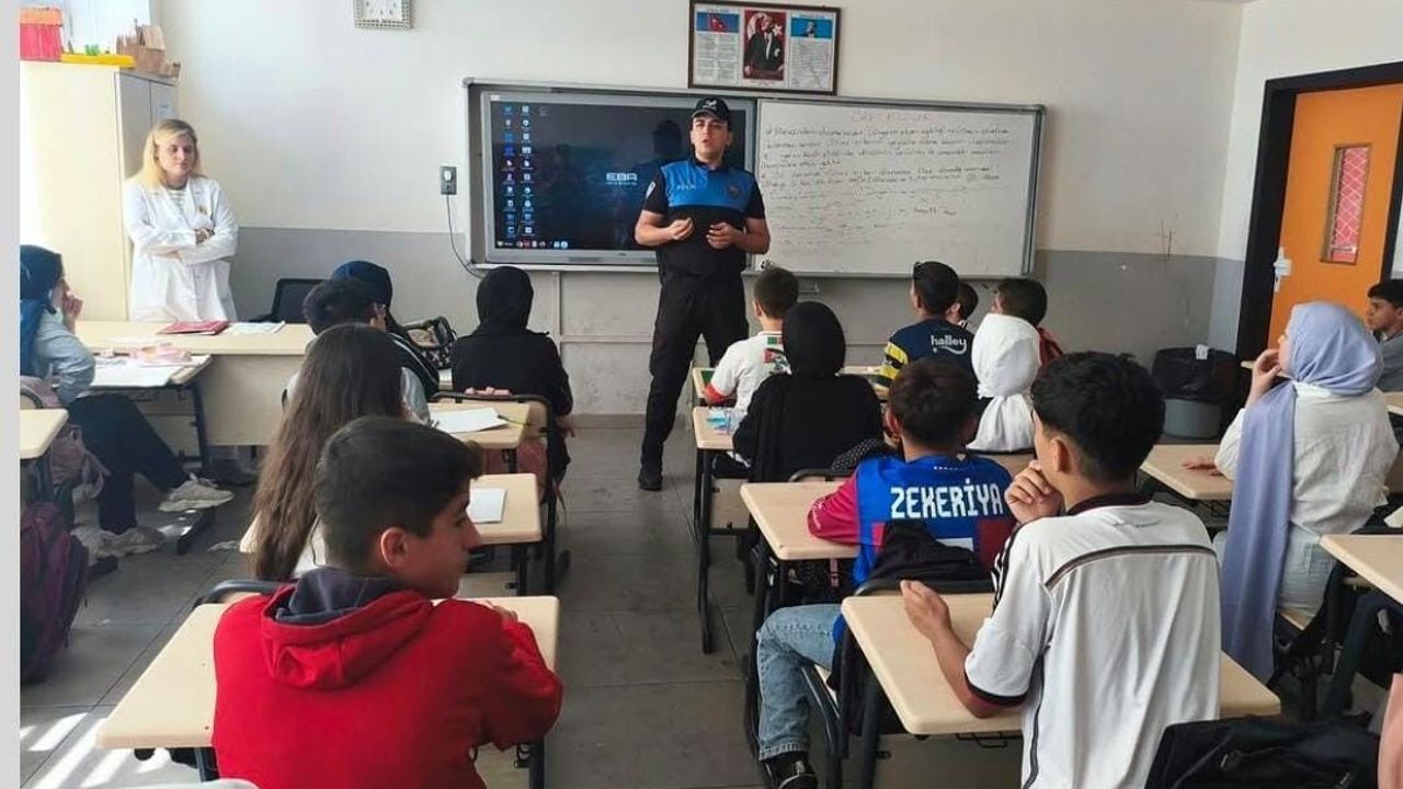 Kilis’te Öğrencilere Güvenlik Eğitimi