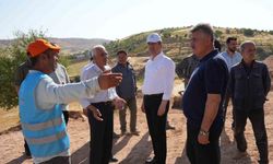 Başkan Tutdere, çalışmaları yerinde inceledi
