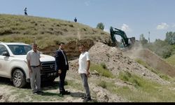 Ahlat’ta Kacer Mahallesi’nde Yol Çalışmaları Başladı