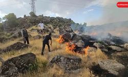 Adilcevaz’da korkutan yangın