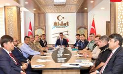 Ahlat’ta “1071 Etkinlik Alanı” Çalışmaları Değerlendirildi