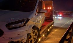 Gece Yarısı Kavşakta Korkutan Kaza