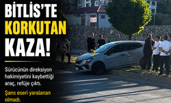 Kırmızı Işıkta Korkutan Çarpışma! Araç Orta Refüje Çıktı