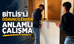 Bitlis’li Öğrencilerden Anlamlı Çalışma