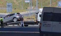 Bitliste Kontrolden Çıkan Araç Refüjde Durabildi
