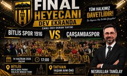 Bitlis Spor 1916 Final Heyecanı Dev Ekranlarda Yaşanacak