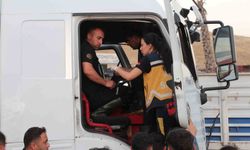 Cizre'de İki Tır Çarpıştı: 2 Yaralı