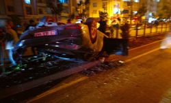 Elazığ'da Feci Kaza: Otomobil Ters Döndü, 5 Kişi Yaralandı
