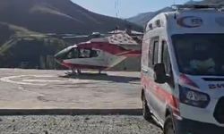 Kalp Hastası Helikopter Ambulansla Van'a Sevk Edildi