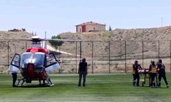 Kalp Krizi Geçiren Hasta Hava Ambulansıyla Sevk Edildi