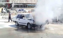 Kastamonu’da Seyir Halindeki Otomobil Alevlere Teslim Oldu