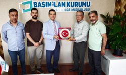 Bitlisli Gazetecilerden BİK Van Bölge Müdürü Tokgöz’e Ziyaret