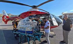 Yenidoğan Bebek Helikopter Ambulansla Bitlis’e Sevk Edildi