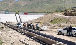 Adilcevaz'da Sulama Kanalı Çalışmaları Başladı