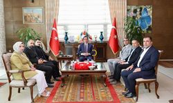 ŞEHİT GAZİ-SEN KONFEDERASYONU HEYETİNDEN VALİ KARAKAYA VE REKTÖR ELMASTAŞ’A ZİYARET