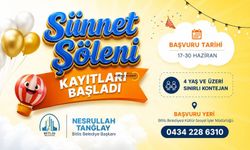 Sünnet Şöleni Başvuruları Başladı