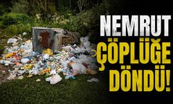 Nemrut'ta Değişen Bir Şey Yok! Çöpler Tepki Çekiyor