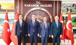 Karabük Valisi Oktay Çağatay’a Hayırlı Olsun Ziyareti