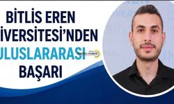 Bitlis Eren Üniversitesi Öğretim Üyesine Uluslararası Bilim Ödülü