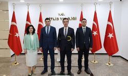 HSK Kararnamesiyle Atanan Yargı Mensuplarından Vali Karakaya'ya Veda Ziyareti