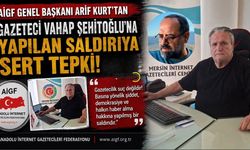 AİGF Genel Başkanı Arif Kurt’tan Gazeteci Vahap Şehitoğlu’na Yapılan Saldırıya Kınama