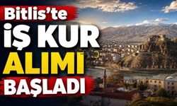 Bitlis'te İŞKUR Alımı Başladı! Başvurular İçin Geri Sayım