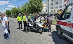 Adıyaman'da Otomobil İle Motosiklet Çarpıştı