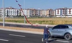 Batman'da Türk Bayrağına Duygulandıran Hassasiyet