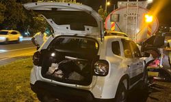 Diyarbakır'da Otomobil Sulama Aracına Çarptı
