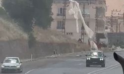 Elektrik Direğinde Çıkan Yangın Korkuttu