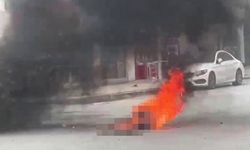 Hatay'da Kendini Ateşe Veren Şahıs Ağır Yaralandı