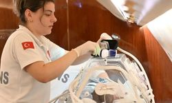 Kalp Hastası 4 Aylık Bebek Ambulans Uçakla İstanbul'a Sevk Edildi