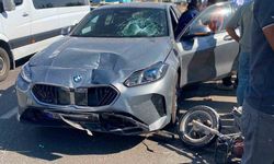 Otomobil ile Motosiklet Çarpıştı: 2 Yaralı