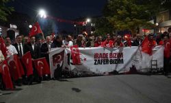 Şırnak'ta 15 Temmuz'un 10. Yılında Demokrasi Mesajı