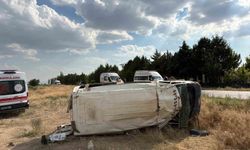 Tarım İşçilerini Taşıyan Minibüs Devrildi