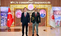 Vali Ahmet Karakaya'dan Yeni Göreve Başlayan Yargı Mensuplarına Hayırlı Olsun Ziyareti