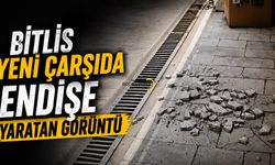 Bitlis Yeni Çarşı'da Endişe Yaratan Manzara