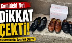 Bitlis'te Camideki Not Dikkat Çekti