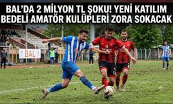BAL'da 2 Milyon TL Şoku! Yeni Katılım Bedeli Amatör Kulüpleri Zora Sokacak