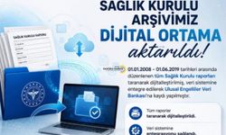 Bitlis Tatvan Devlet Hastanesi'nde Sağlık Kurulu Arşivi Dijitalleştirildi