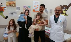 3 yaşındaki Mihrimah saat pilini yuttu, soluk borusuna takılan pil ameliyatla çıkarıldı