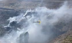 Bitlis'te Aynı Noktada Yangın Yeniden Alevlendi