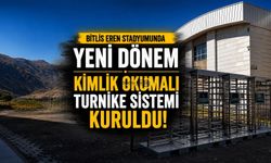 Bitlis Stadında Yeni Dönem Başladı